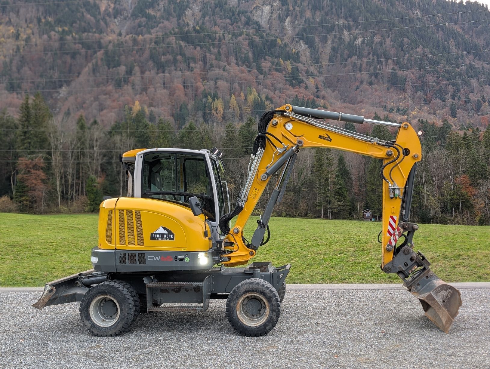 Wacker Neuson Escavatori: Radbagger Wacker Neuson EW65 mieten – Usato da Frutigen venduto da cmaster02 2