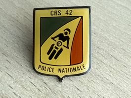 Pin CRS 42 Police Nationale