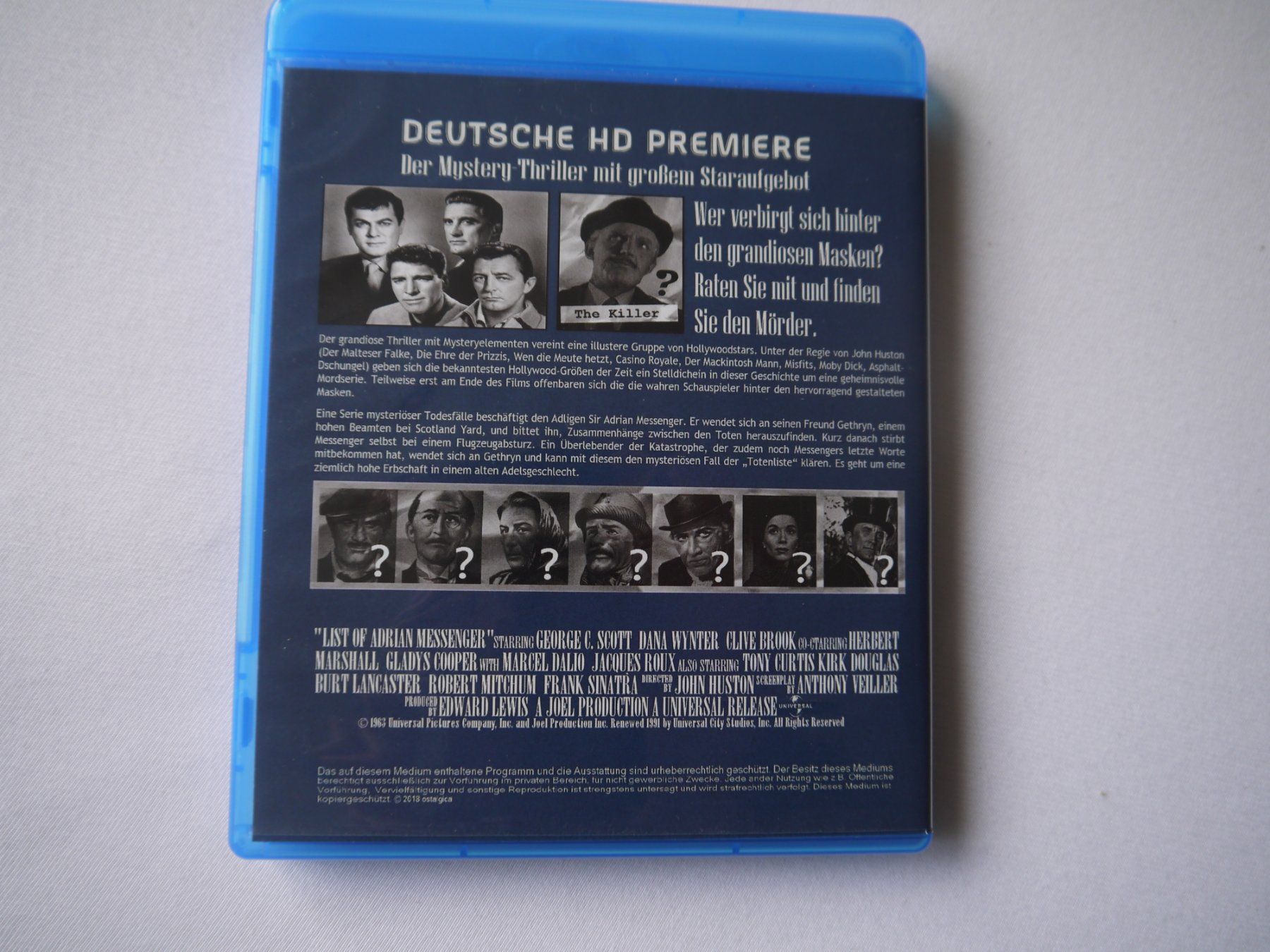 Tutti i DVDs: DIE TOTENLISTE - Kirk Douglas/George C. Scott – Usato da Hagendorn venduto da Blaf 1