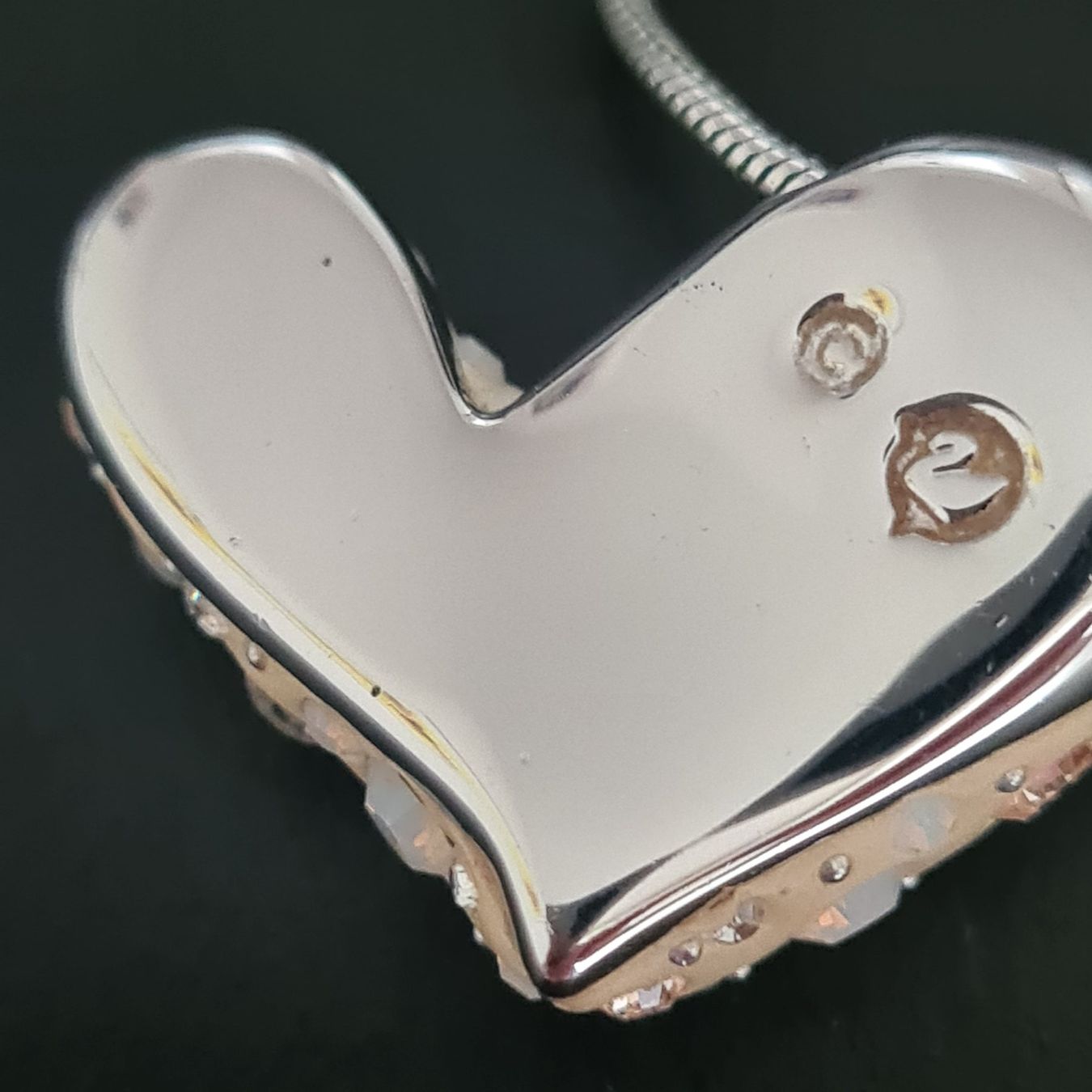 Swarovski Catenine: Halskette mit Herz Swarovski – Usato da Anglikon venduto da wba8008 4