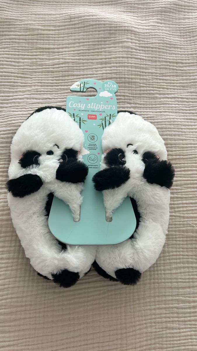 Scarpe da uomo: Panda Hausschuhe von Legami Gr. 35-38 – Nuovo e nell'imballaggio originale da Zürich venduto da TUF12
