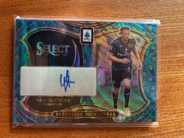 Panini Select Hans Hateboer Atalanta Peacock Autogramm