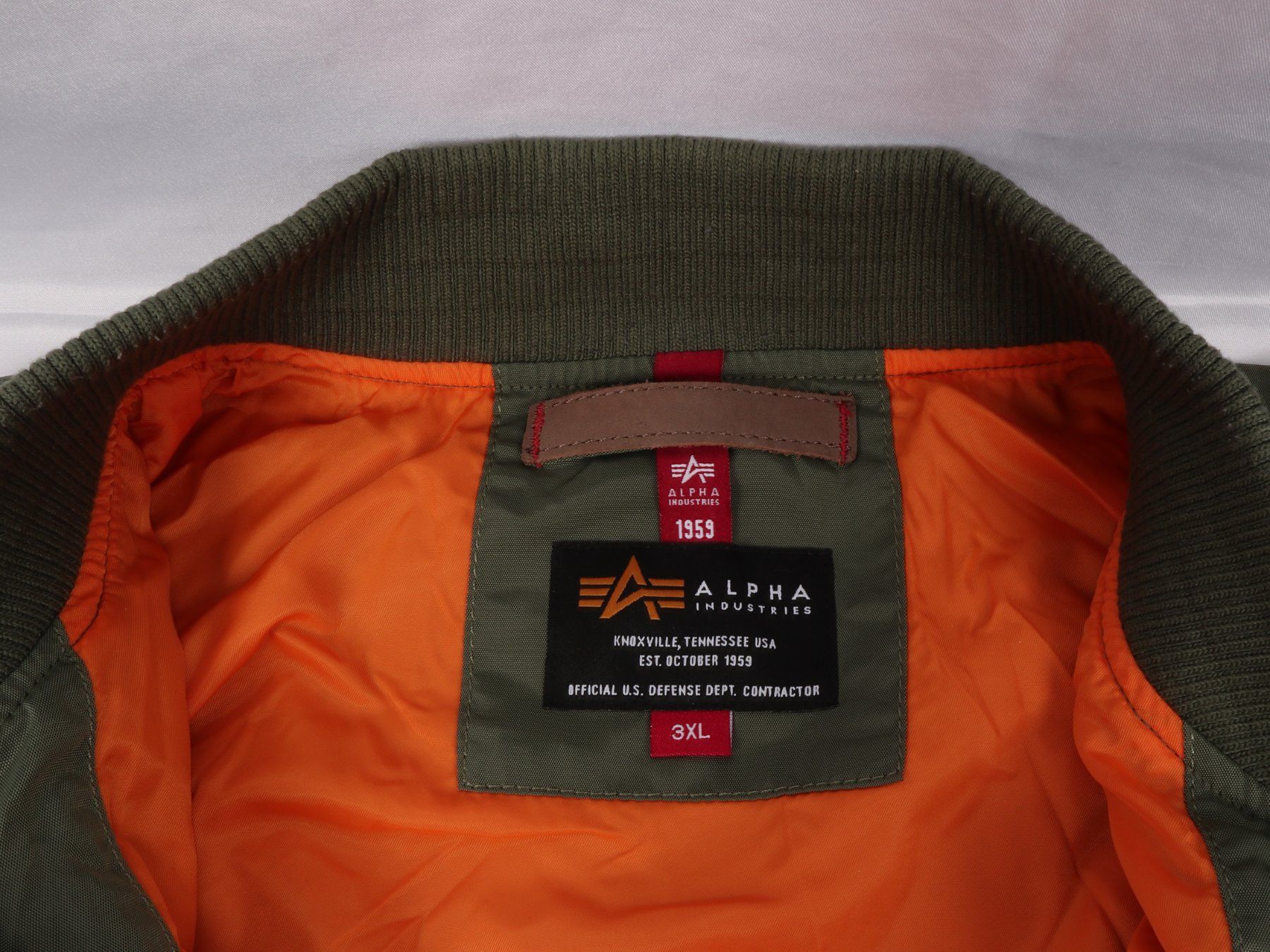 Alpha Industries Giacche: ALPHA Bomberjacke Gr. 3XL – Usato da Steinen venduto da Restwert_Steinen 2