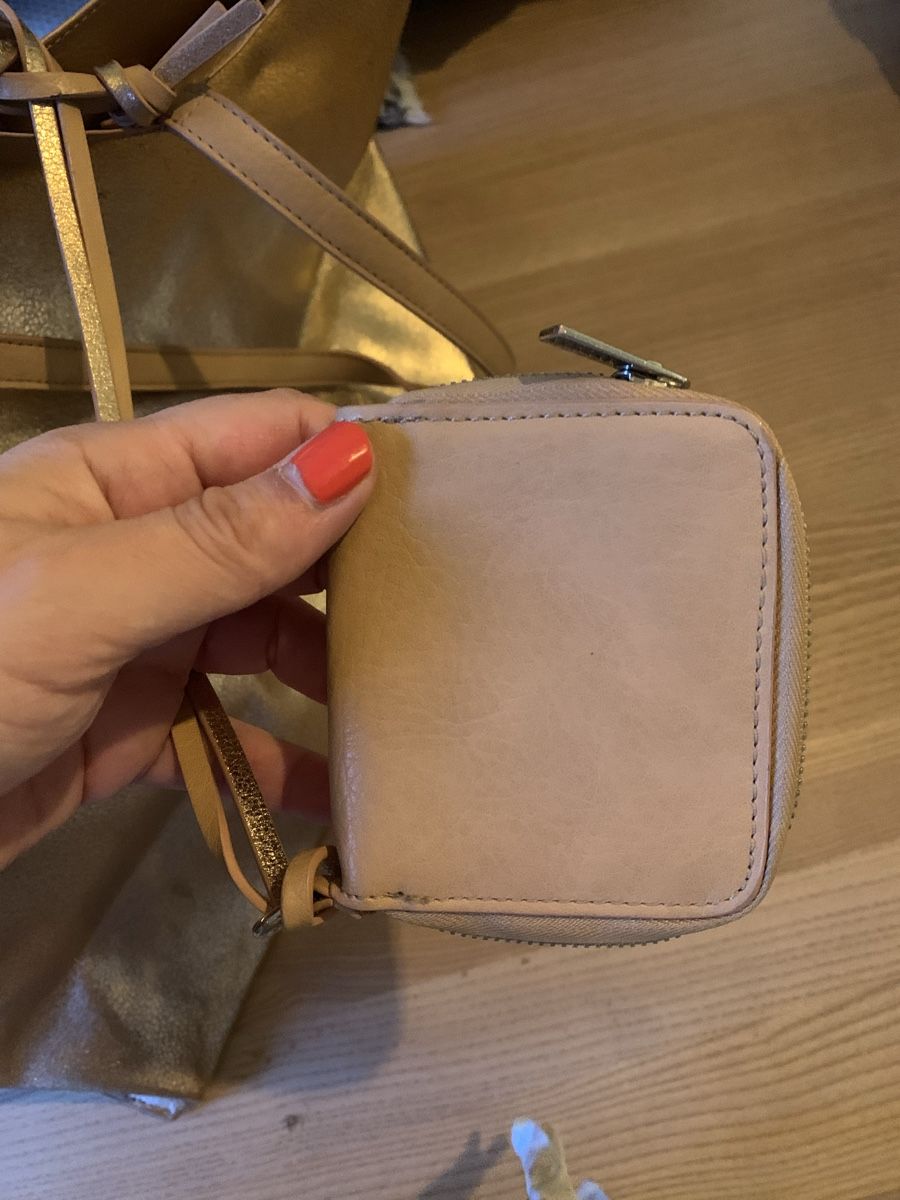 Borse da donna: Gold Leather Tote Bag – Usato da Zürich venduto da ama_k88c 1