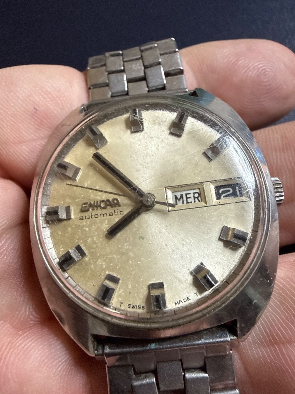 Enicar Orologi: Enicar Vintage Automatic 35 mm – Usato da Pfeffingen venduto da Allhandelklgwatches