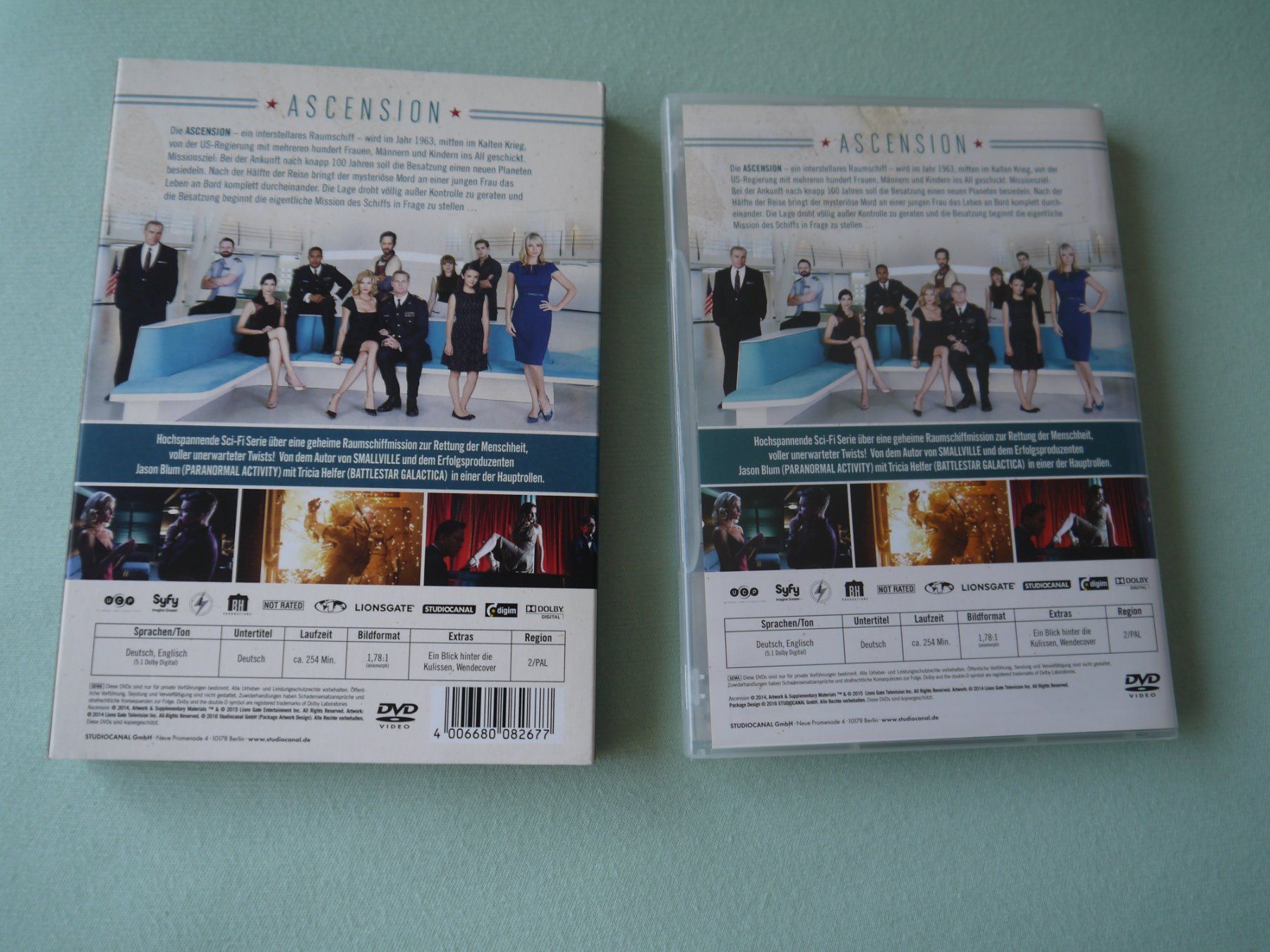 Alle DVDs: ASCENSION - Die Komplette Serie – Gebraucht aus Hagendorn von Blaf 3