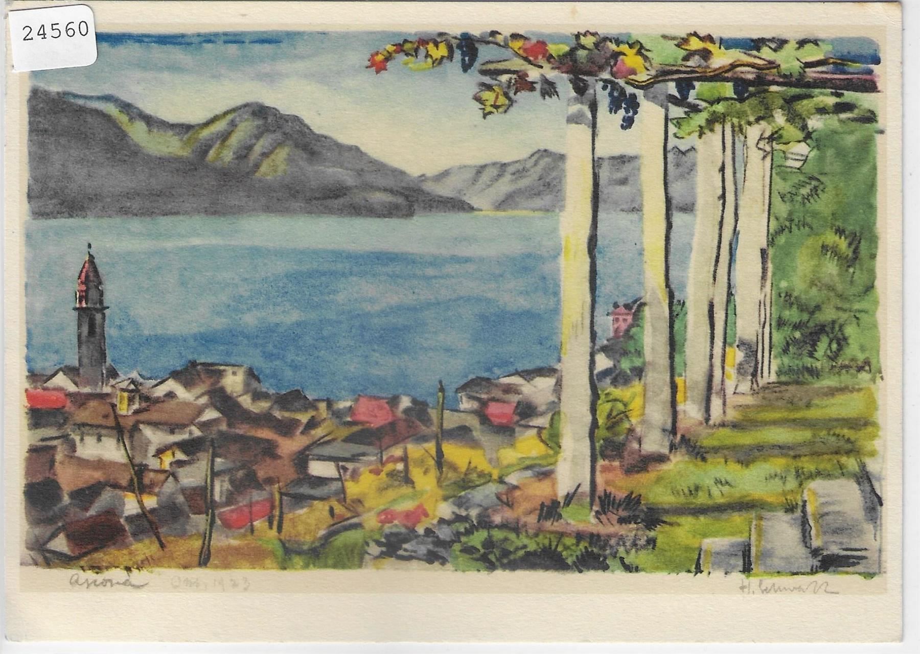 Cartoline postali: Ascona - Lago Maggiore TI – Antico da Ettingen venduto da Kartenplanet