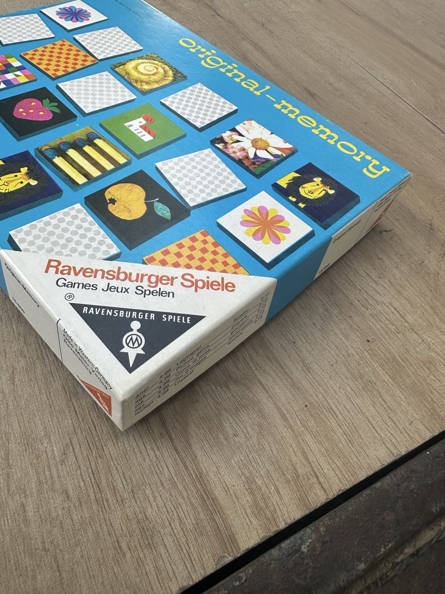 Ravensburger Giochi: Original Memory spiel 1959 Ravensburger – Usato da Villmergen venduto da Bezdupe 5