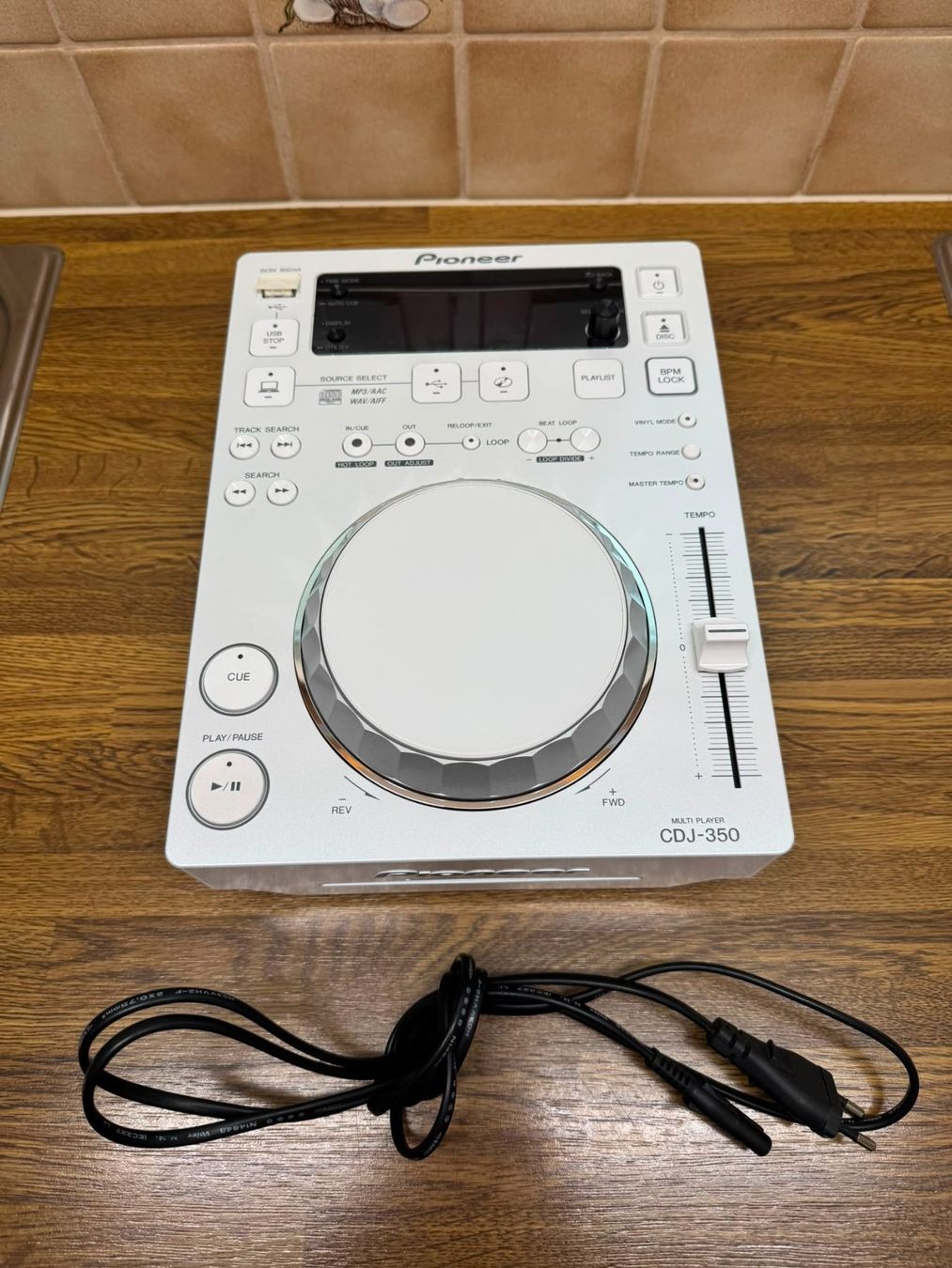Pioneer Sistemi audio & multimediali: 1x Pioneer  CDJ-350 weiss – Usato da Altstätten SG venduto da phi_b9y6