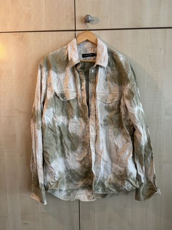 J.Lindeberg “Carson Drip-Dye Shirt” – Gr. XL