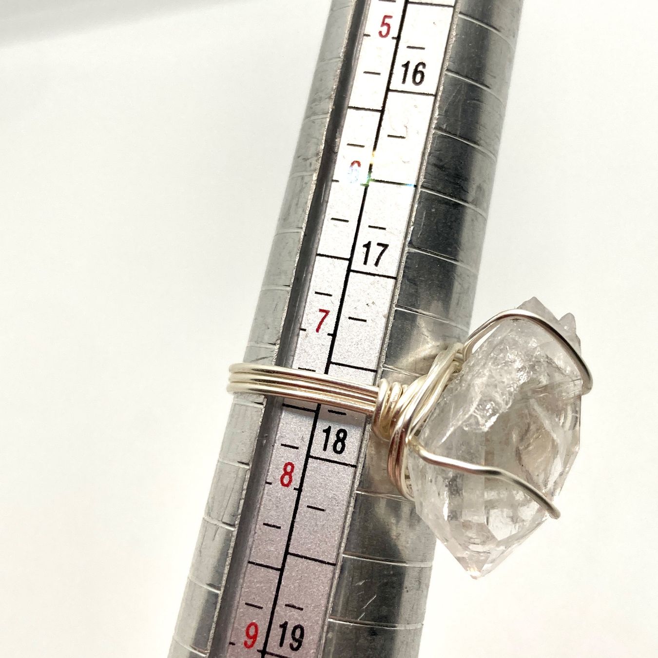 Ringe: Handgefertigter “wire wrapped” Ring mit Rohquarz – Neu (gemäss Beschreibung) aus Solothurn von Kiki_Di 8