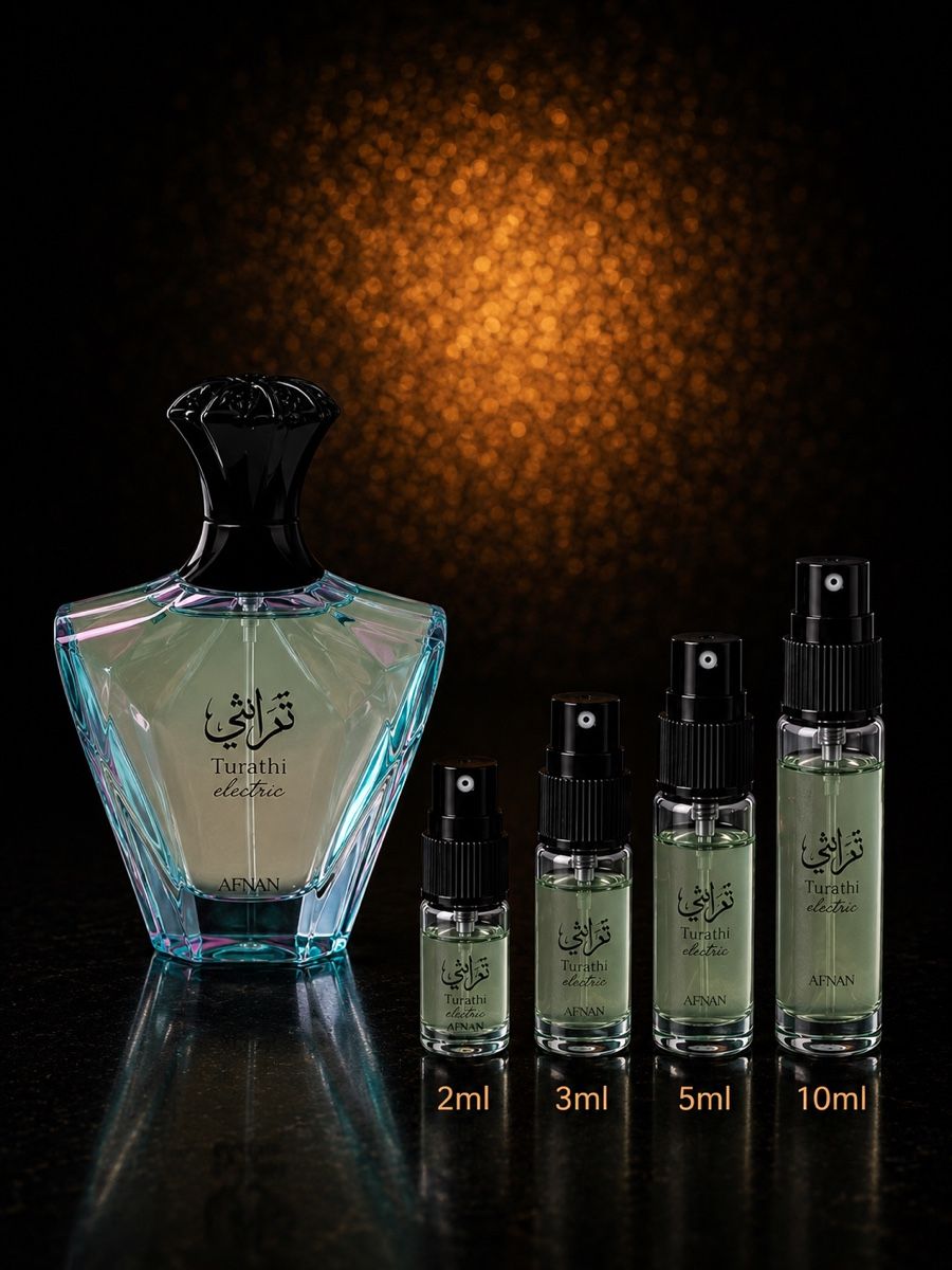 Profumi & Eau de Toilette: Afnan Turathi Electric - Abfüllung 2ml – Nuovo (secondo la descrizione) da Altdorf UR venduto da FabrizioRomano