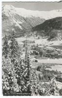 Davos An der neuen Höhenpromenade 1954