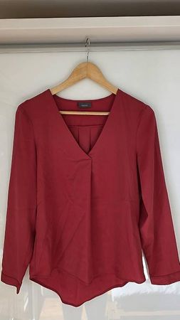 Orange-rote Bluse von C&A