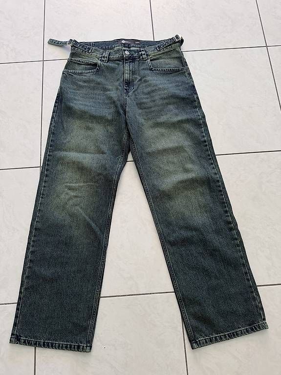 Jeans: Vicinity Green-washed Denim/Jeans – Usato da Urtenen-Schönbühl venduto da nino.cio