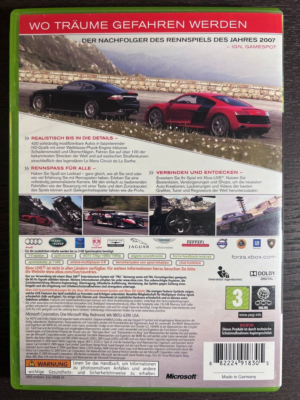 Microsoft Giochi: Forza Motorsport 3 – Usato da Zürich venduto da GameFreunde 1