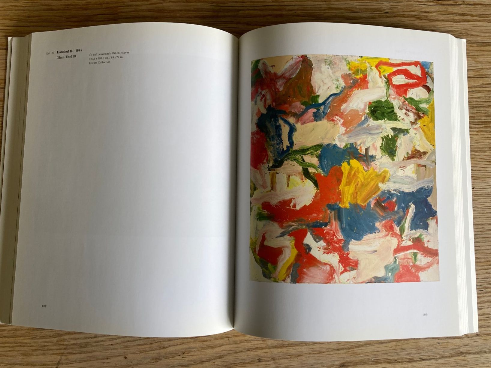 Libri: De Kooning: Paintings 1960-1980 – Usato da zürich venduto da Tombola8 3