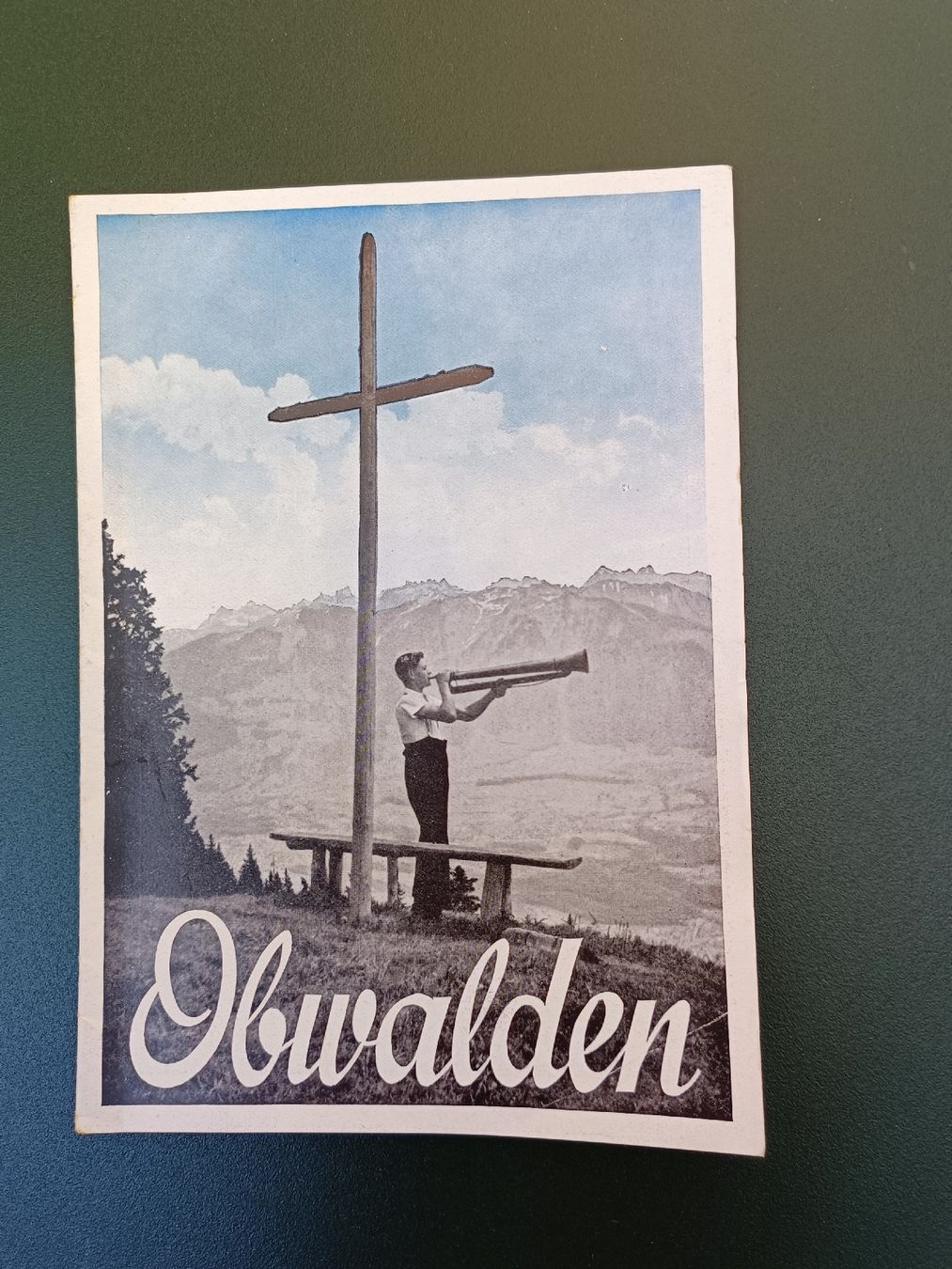 Dokumente: Alter Prospekt / Obwalden - Ausgabe ca. 1930 – Gebraucht aus Brugg AG von Ente015