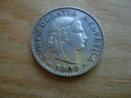 (S1) 20 Rappen 1909