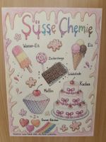 Süsse Chemie.Tolles Poster in DIN A3.