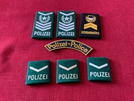 Vintage Polizei Abzeichen