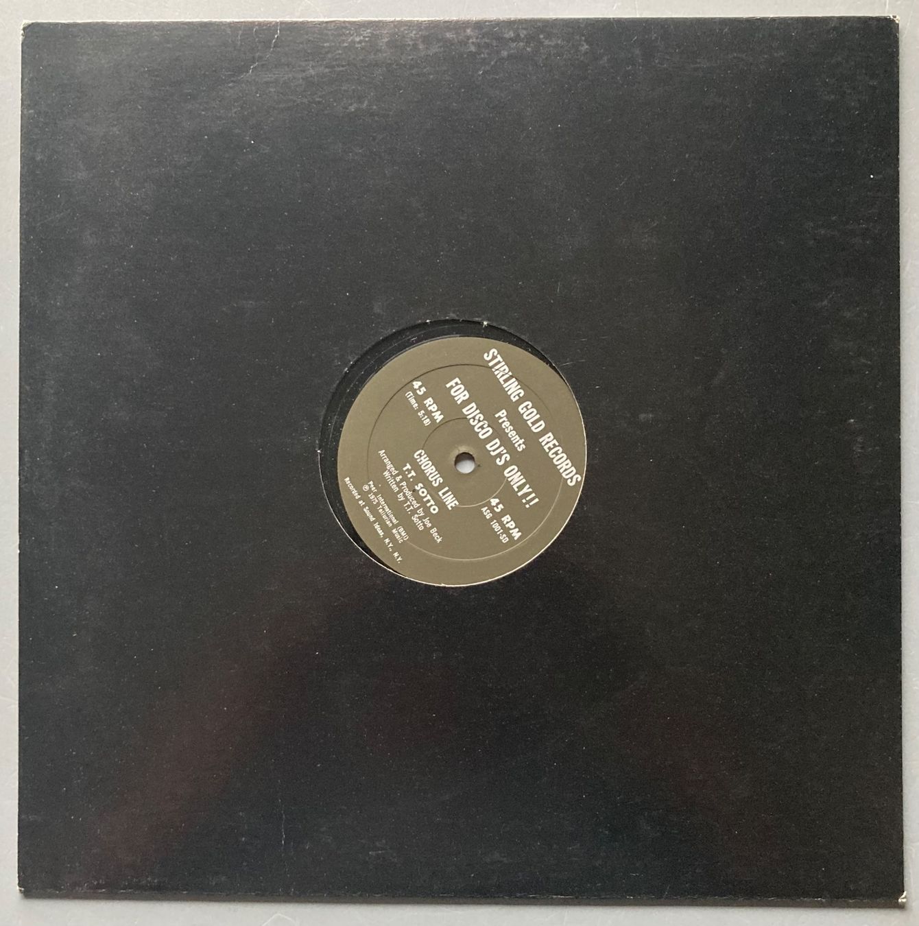 Dischi in vinile: TITTI SOTTO - CHORUS LINE – Usato da Poliez-Pittet venduto da Newtown-Records 1