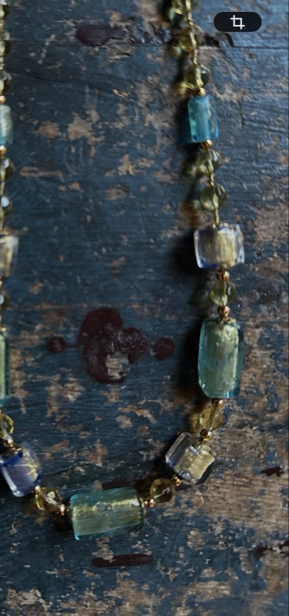 Catenine: Kette mit Glaselementen – Usato da Donat venduto da troja007 1