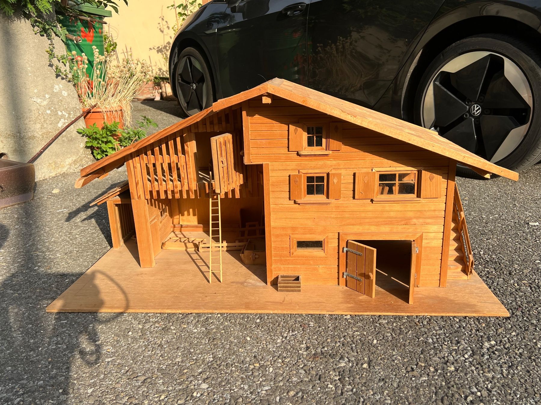 Kit di modellismo & Modellini statici: Stall/ Holzhaus – Usato da zürich venduto da camelus