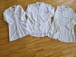 3 Stück Sommer Long Blusen Gr. M neu