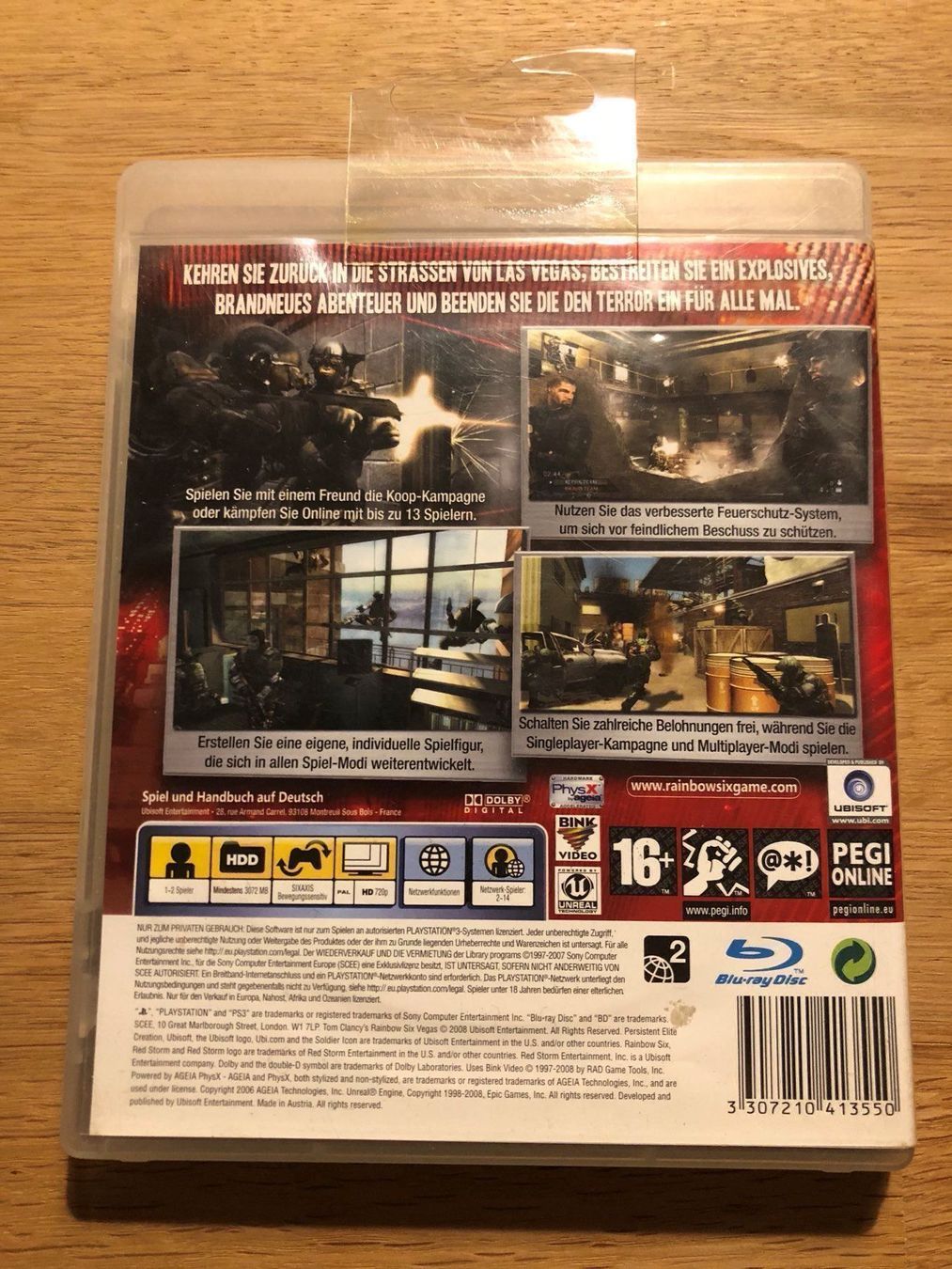 Sony Spiele: Rainbow Six Vegas 2 für PS3 – Gebraucht aus Kestenholz von Inna09 1