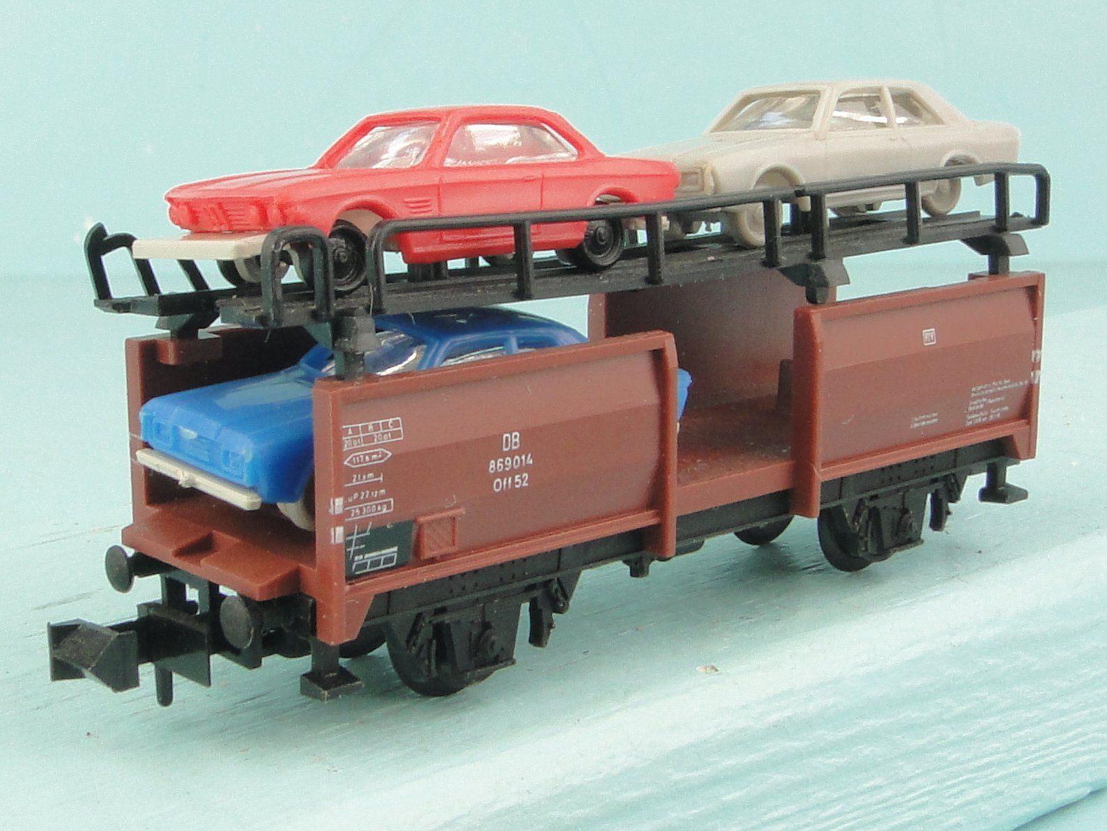 Trix Trains électriques: Minitrix Autotransporter – D'occasion à Bülach par Albitrain