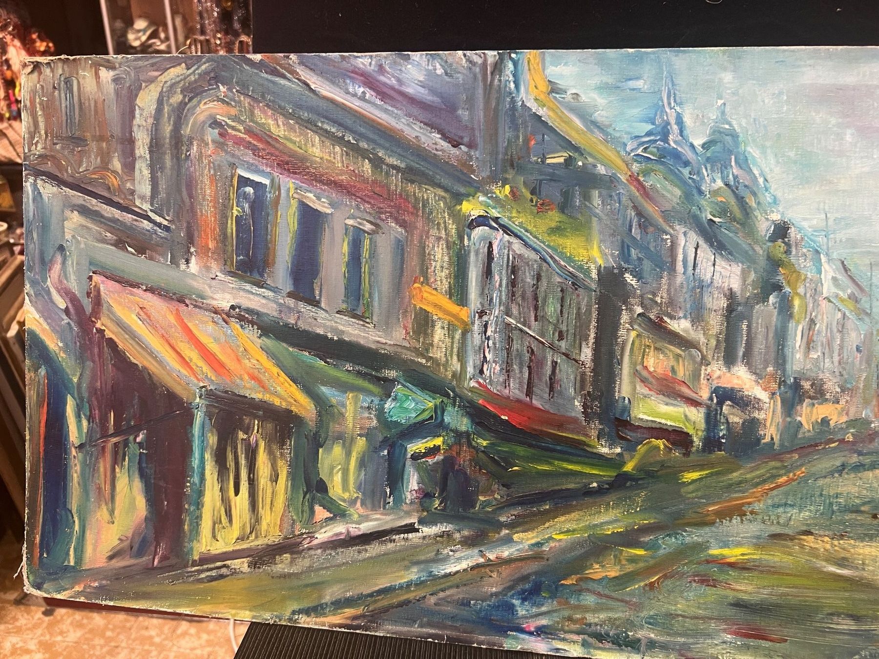 Dipinti: HUILE SUR PANNEAU SIGNÉE – Usato da Genève venduto da Qanil77 6