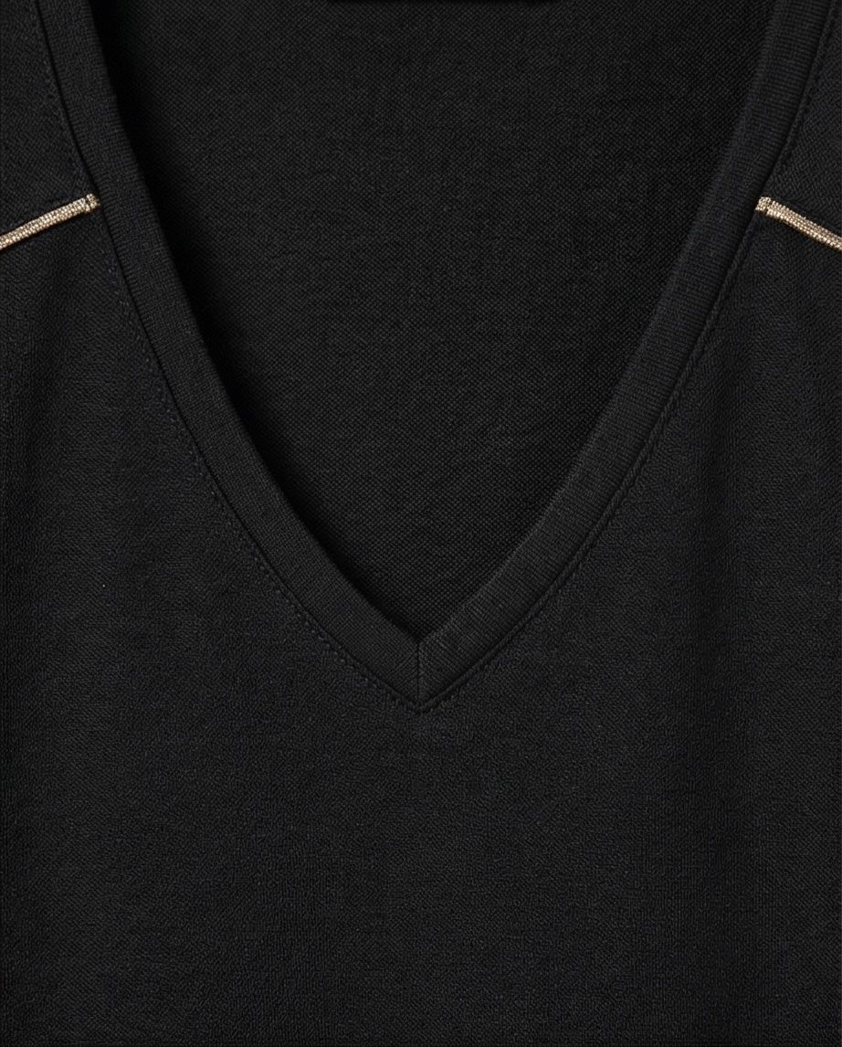 Camicette: Blouse Olsen Noir, Manches Longues – Nuovo e nell'imballaggio originale da Vuisternens-Romont venduto da gol_xp6p 3