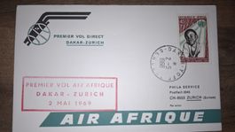 Air Afrique Dakar - Zürich 02.05.1969