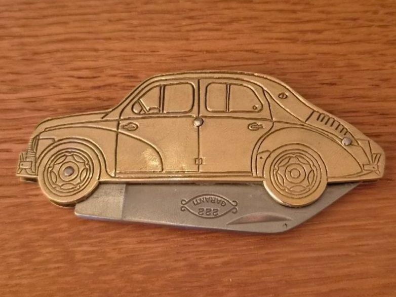 Couteaux de poche: Taschenmesser Auto - Renault 4CV – Neuf (Voir description) à Bern par Respirit