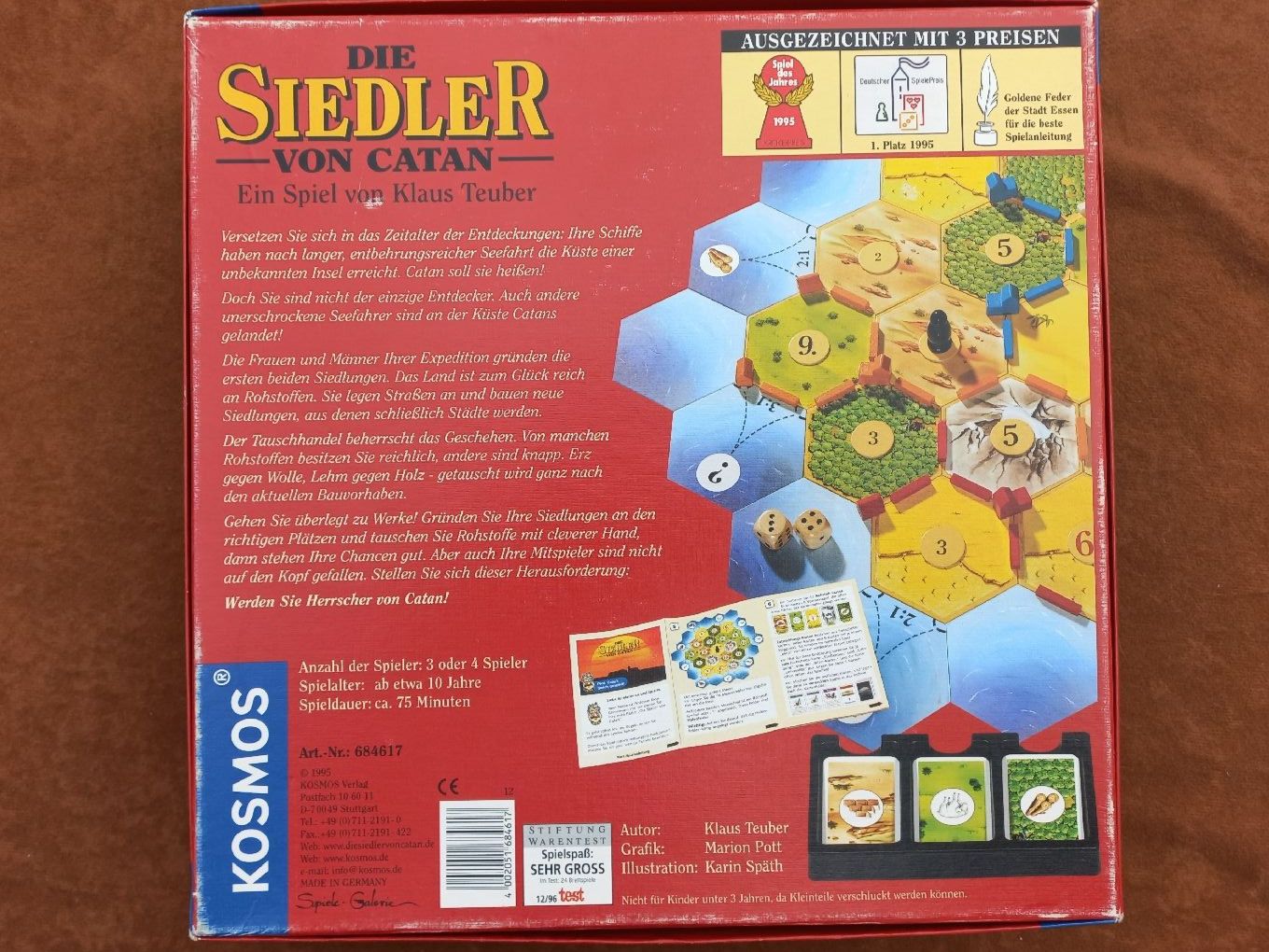 Kosmos Giochi: Die Siedler von Catan Brettspiel - Holzversion – Usato da Lachen SZ venduto da jimmygoal13 1