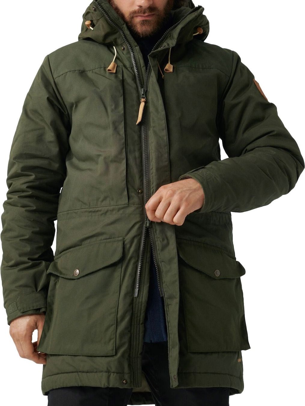 Fjällräven Jacken: Fjällräven Singi Wool Padded Parka M Deep Forest Gr.L Herren – Neu und originalverpackt aus Basel von Seifehuesli 4