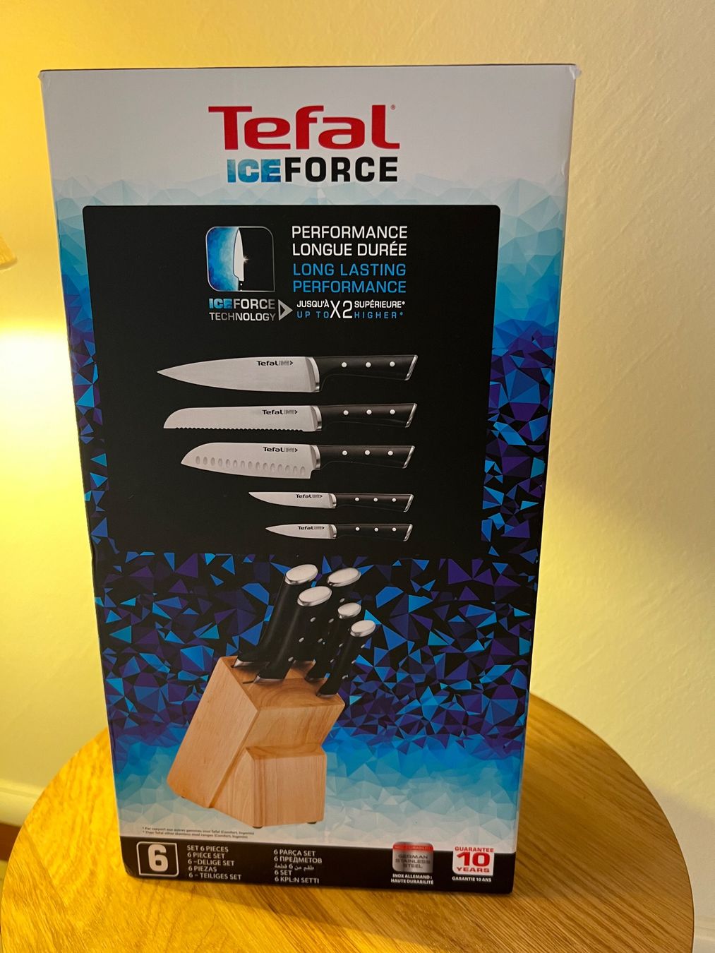 Messer: Tefal Ice Force blocco con 5 coltelli nuovo – Neu und originalverpackt aus Faido von Manuela86