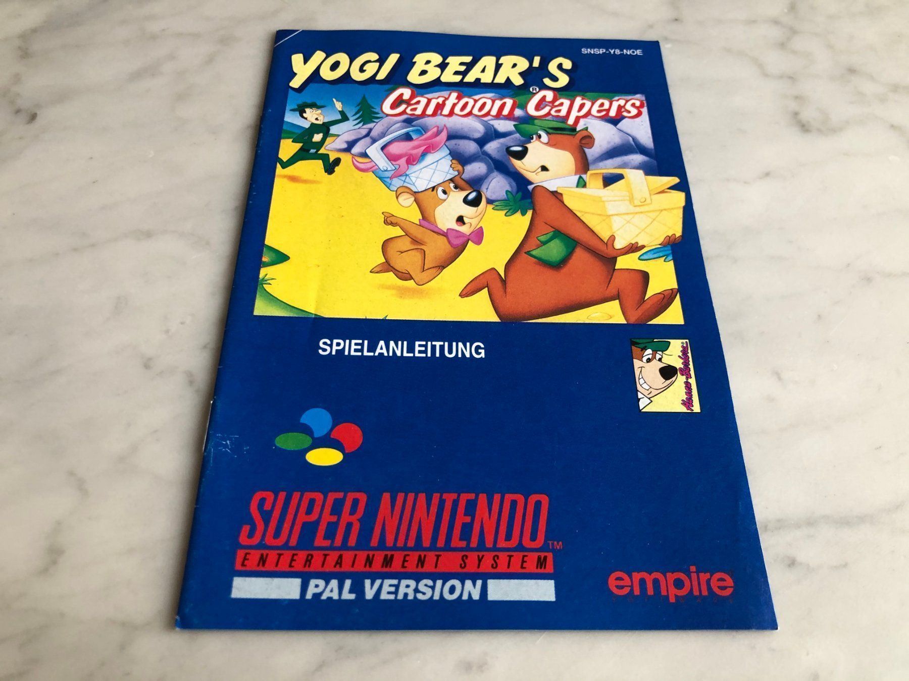 Nintendo Giochi: ANLEITUNG YOGI BEARS CARTOON CAPERS – Usato da hägendorf venduto da twilightprincess