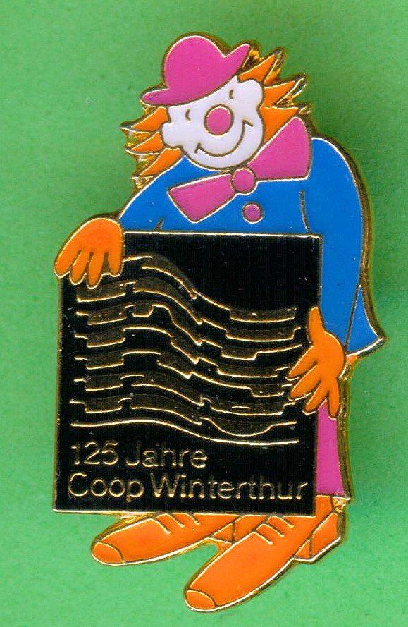 Placchette & Badge: Coop  Winterthur  125 Jahre – Usato da Winterthur venduto da Sammleroase