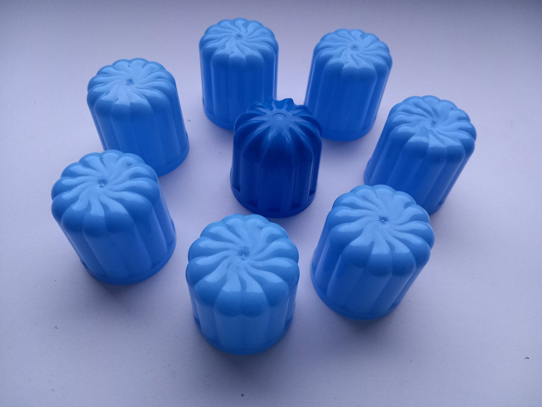 Contenitori & Simili: 10 x Rosetten-Förmchen /Deckel blau neu – Nuovo (secondo la descrizione) da Oensingen venduto da SpiPhEg46 8