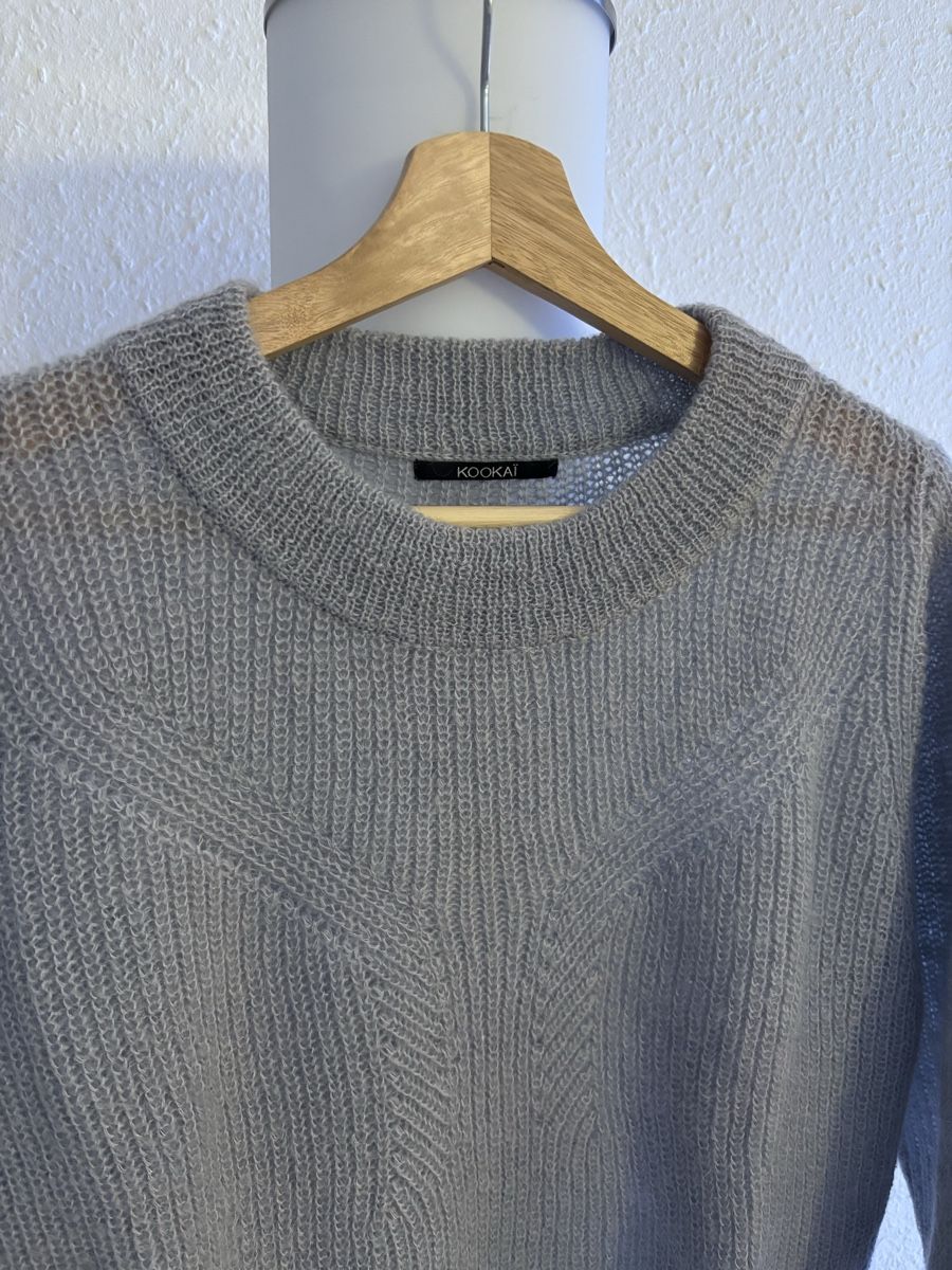 Kookai Pullover & Sweatshirts: Pull Kookai bleu gris taille 1 – Neu (gemäss Beschreibung) aus Onex von ali_8gbq 3