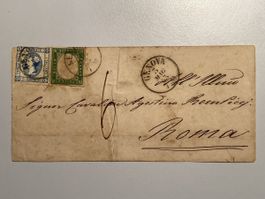 Italien 1863, gest. Genova/ Roma, top Sammlerstück