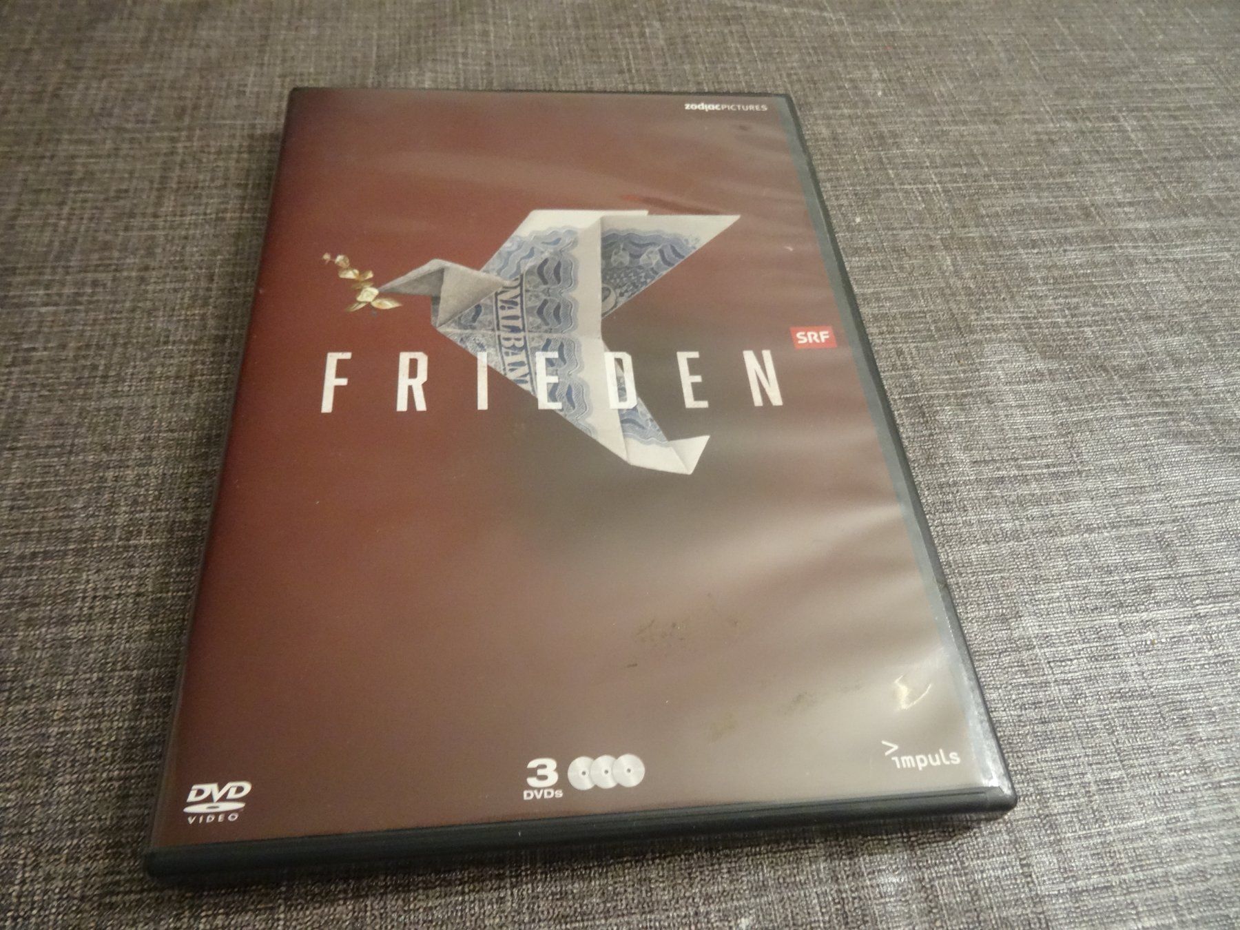 Alle DVDs: DVD Serie Frieden 3 DVDs SRF – Gebraucht aus Olten von Disc-Verkauf
