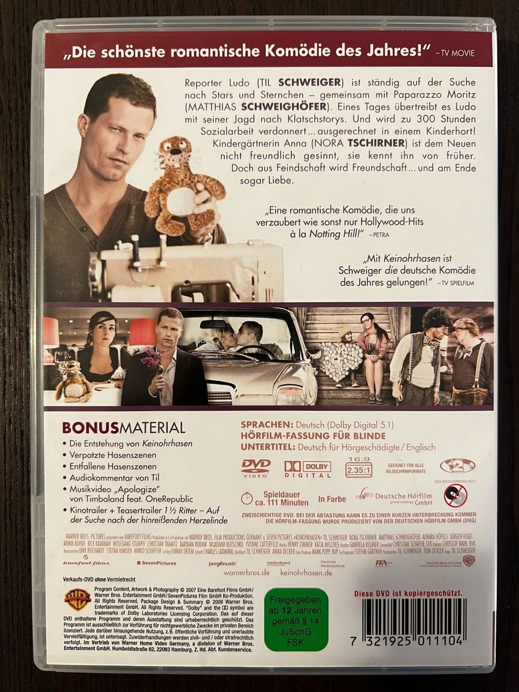 Tutti i DVDs: Kein Ohr Hasen – Usato da Zürich venduto da FilmFreunde 1