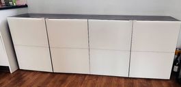 Hochwertiges schwarzes Möbel Pfister Sideboard