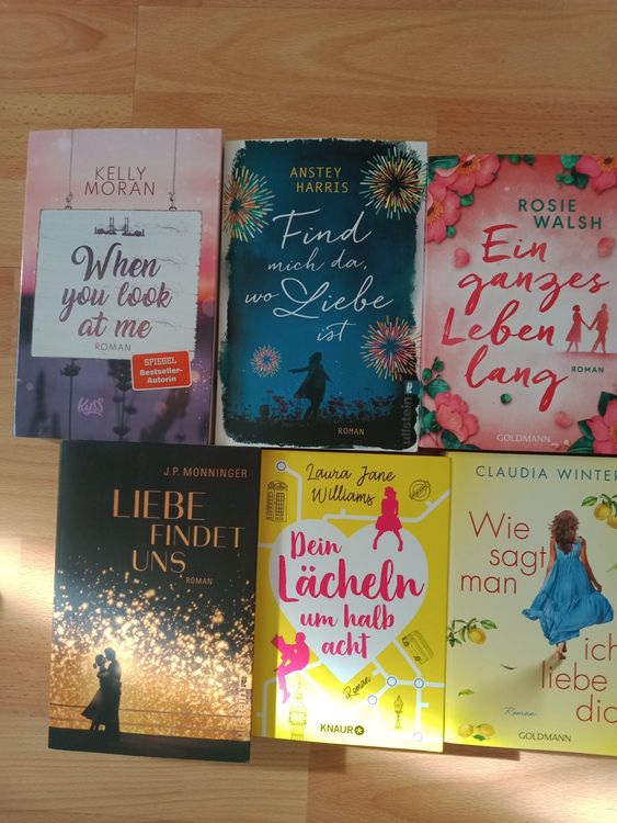 11x Romane Liebe Romanze Feel good Liebesromane Romance (Gebraucht) in