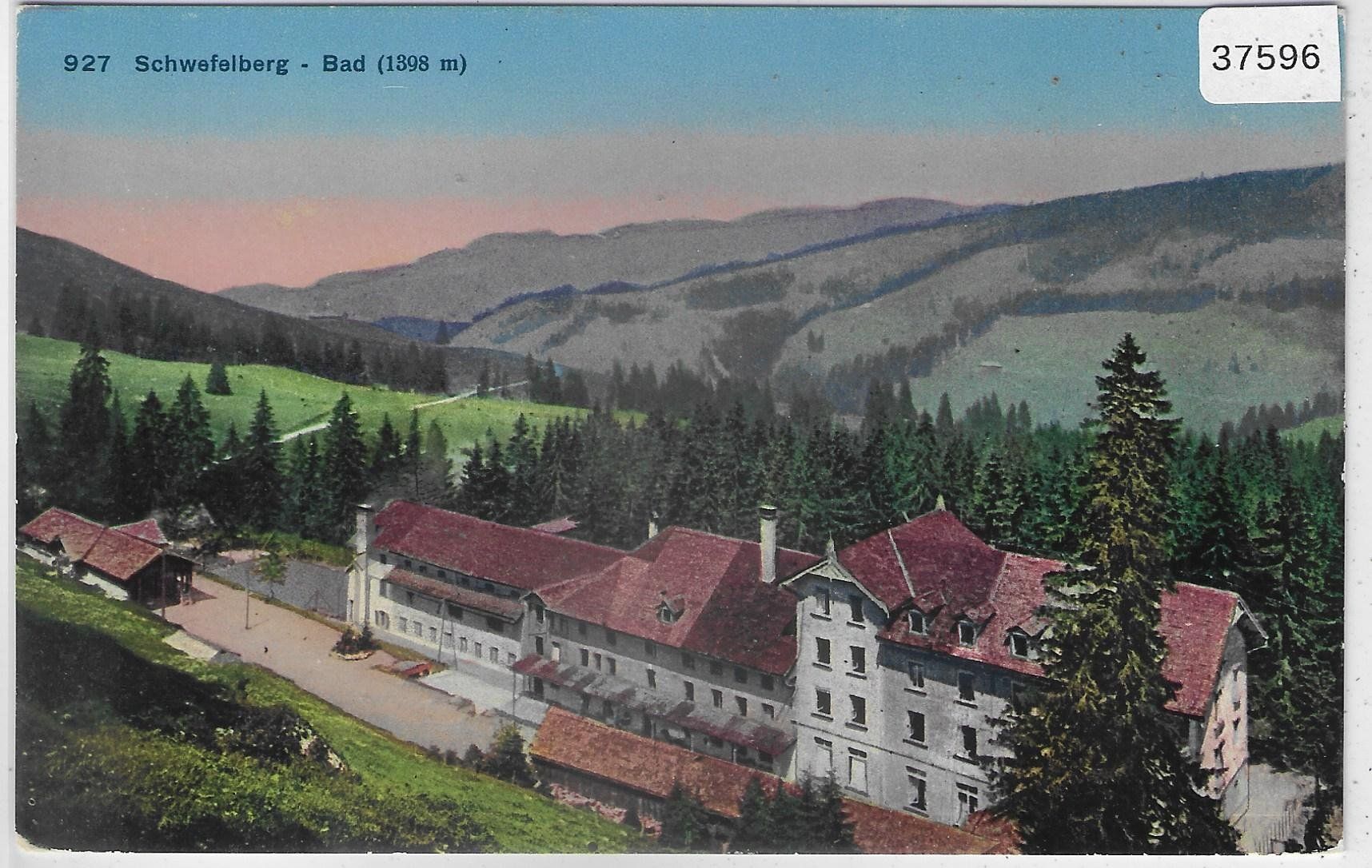 Cartes postales: Schwefelberg-Bad - Litho – D'occasion à Ettingen par Kartenplanet