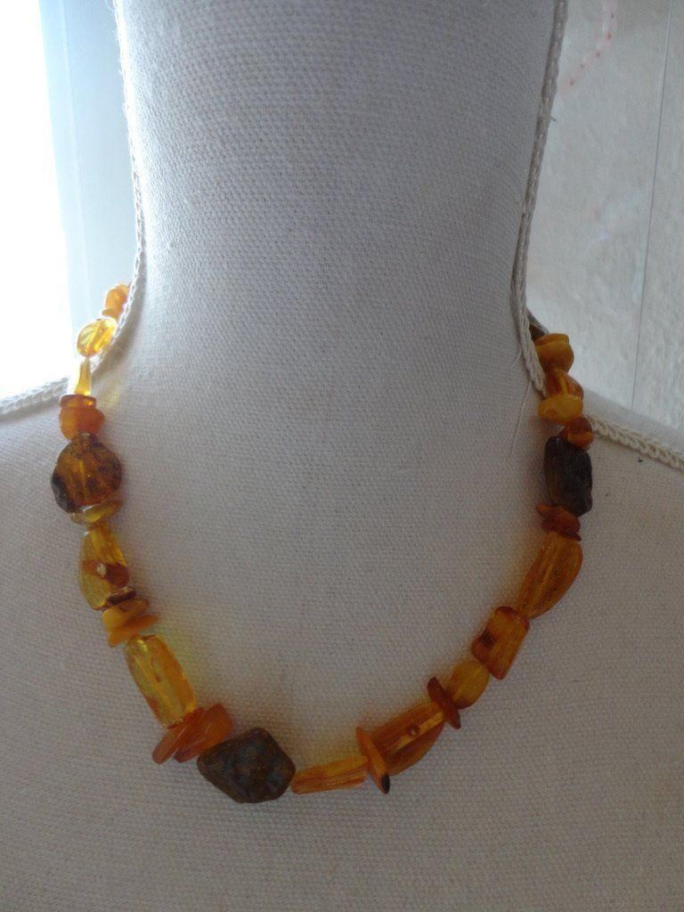 Ketten: Halskette - Bernstein /Ambre/Amber  echt – Neu (gemäss Beschreibung) aus Biberist von tl-schmuck 2
