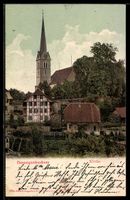AK Herzogenbuchsee, Teilansicht mit Kirche